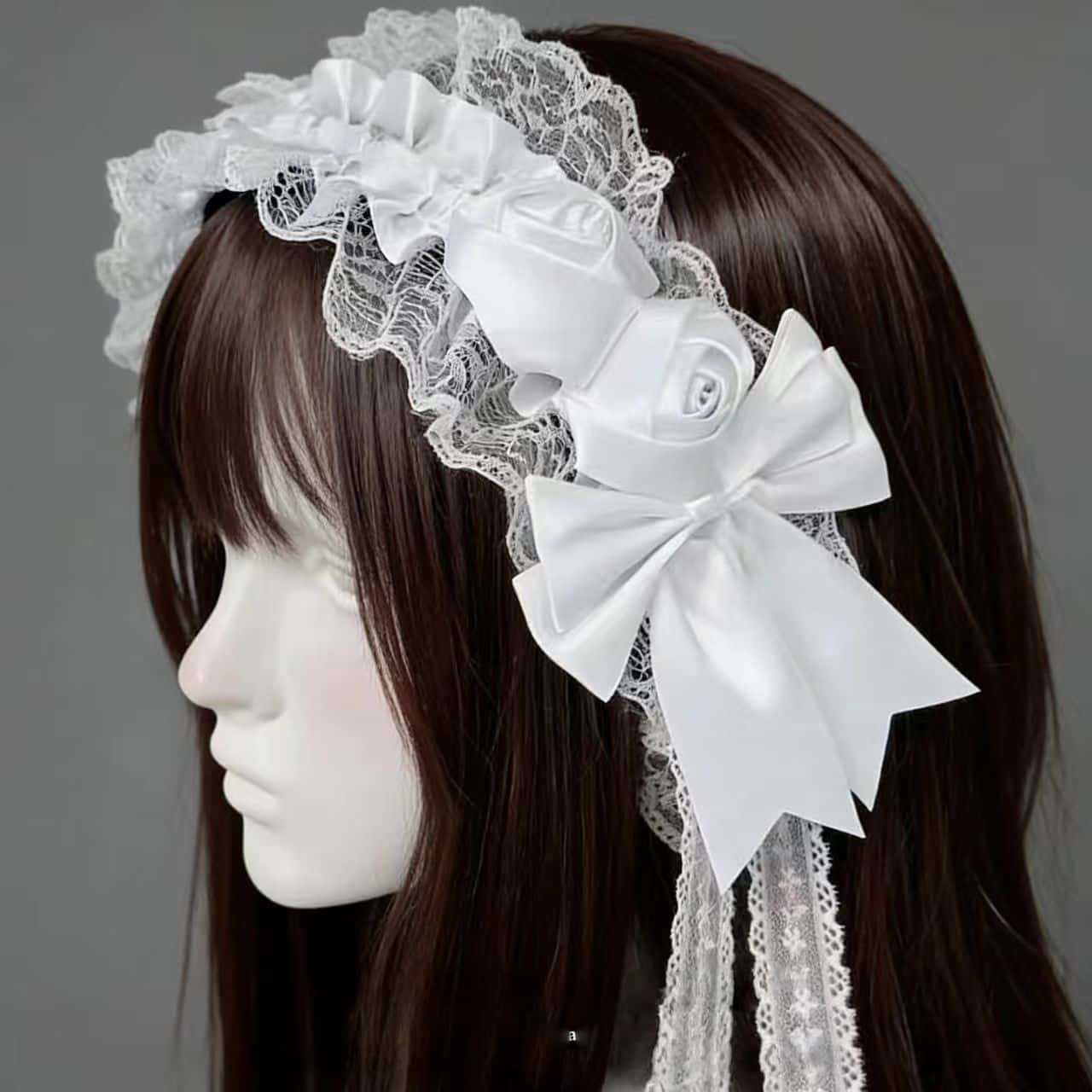 Tassel Fringe Trim - Gothic Lolita Lace Headbands for Women