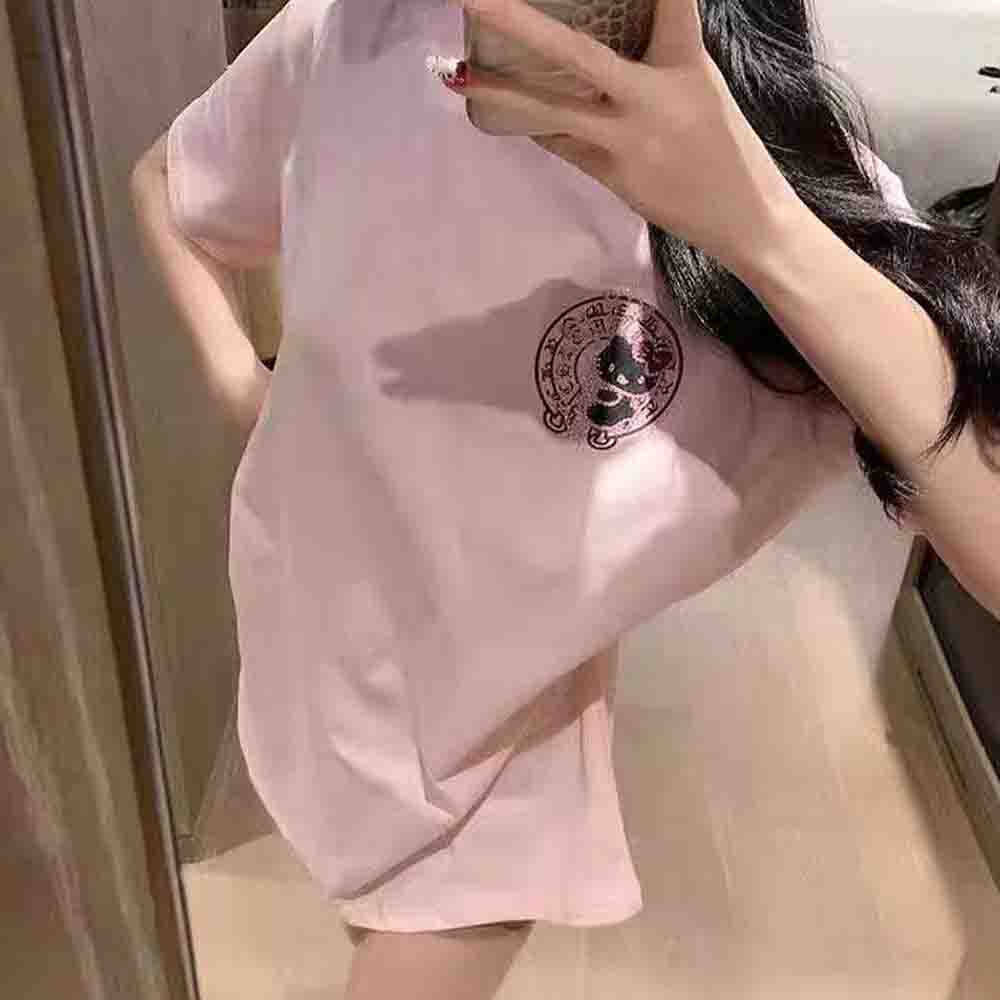 Embellish Knit - Korean Version Hello Kittys Diamond Printed