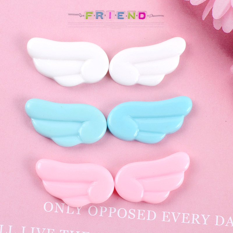 Craft Embellishment - 10PCS Kawaii Cute Angel Wings Flatback