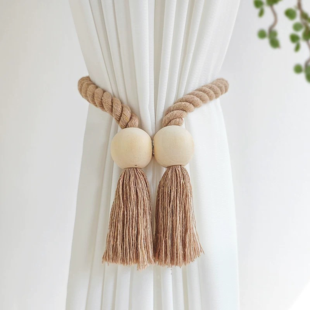 1PC Simple Fringe Beaded Curta - Beaded Trim Fringe recension och pris