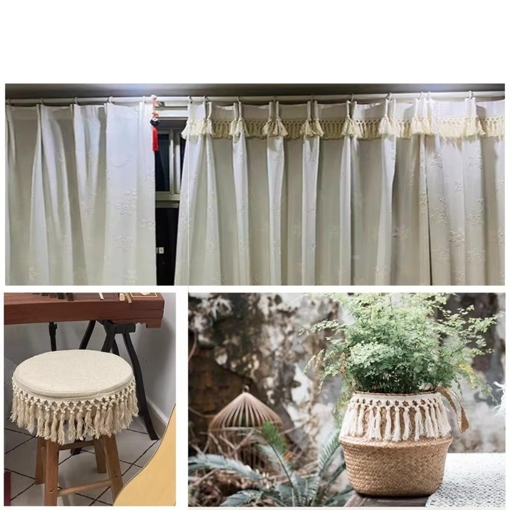 1Yard 11cm Wide Tassel Trim Ri - Tassel Fringe Trim recension och pris