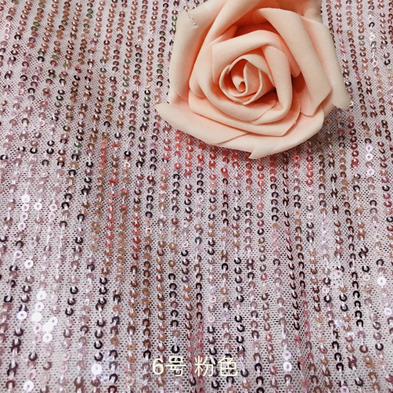 3mm Elastic Mesh Sequins Shinn - Crystal Mesh Fabric recension och pris