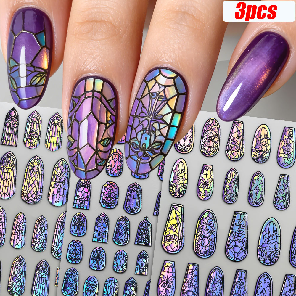 5D Sparkly Retro Glass Fragmen - Glitter Vinyl Roll recension och pris