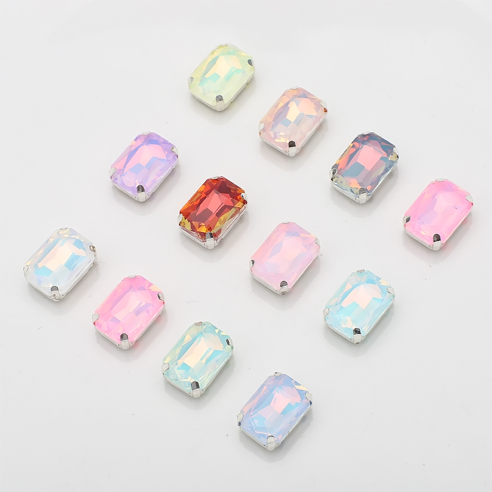 10 Pcs 10x14mm Sew On Rhinesto - Sew On Rhinestone recension och pris