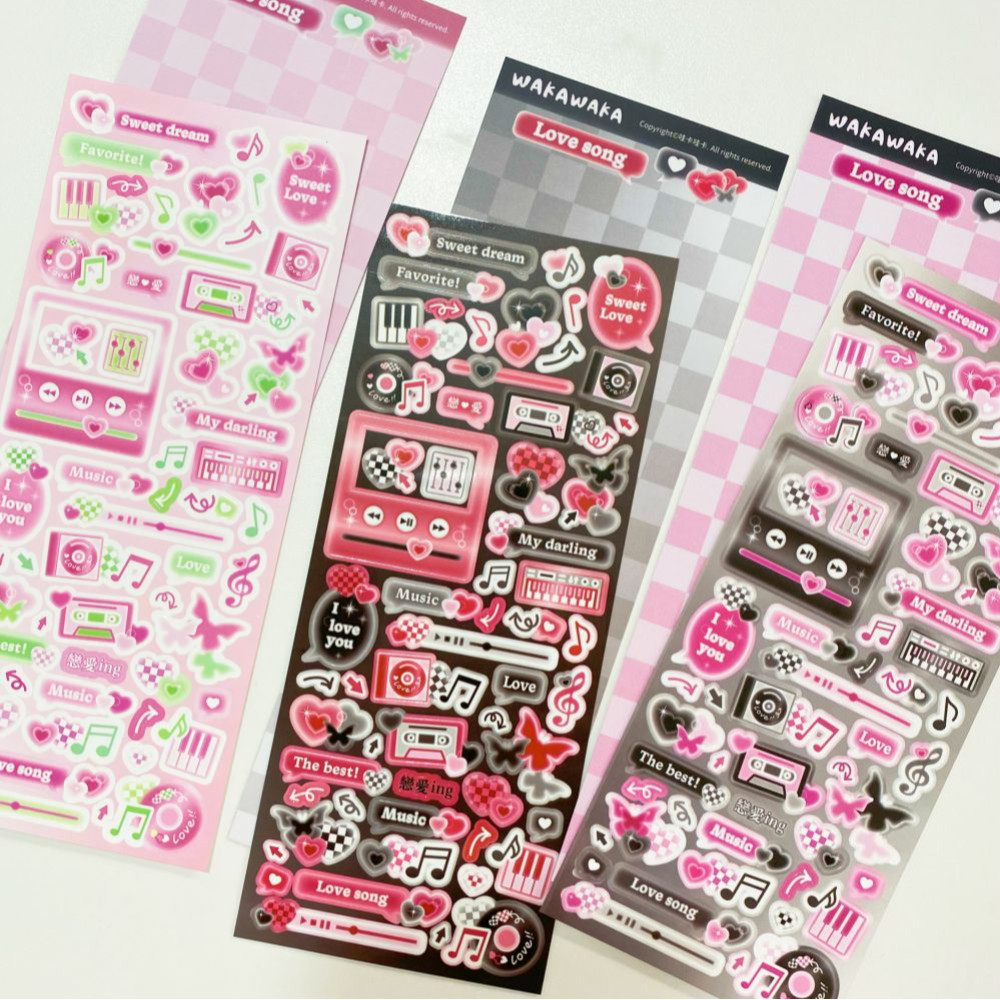 SCRAPBOOK Music Decorative STI - Glitter Vinyl Roll recension och pris