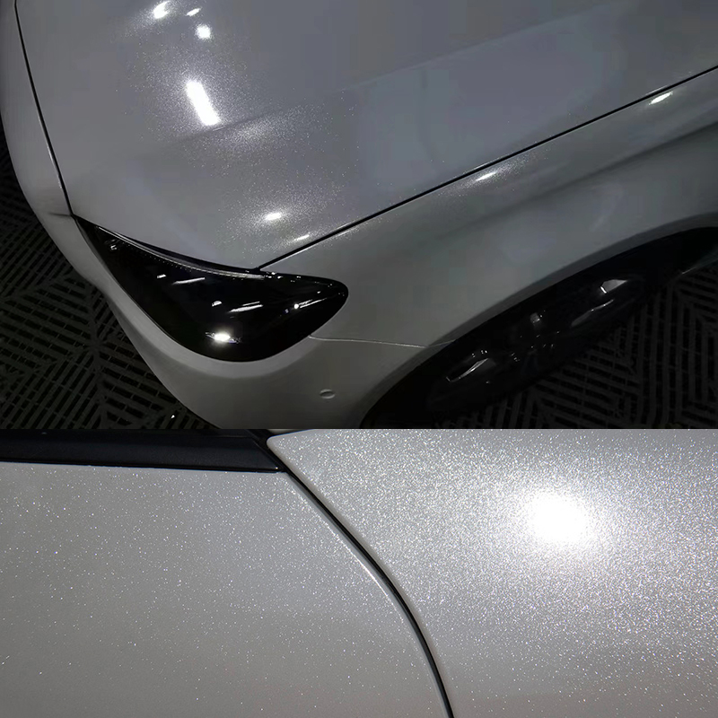 PET Ultra Glossy White Pearl G - Glitter Vinyl Roll recension och pris