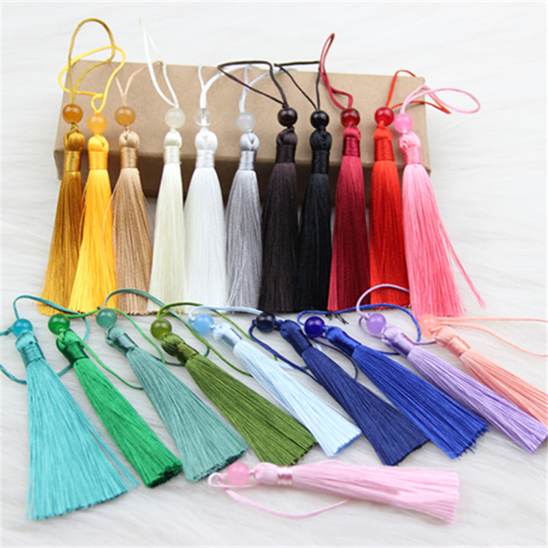 10pcs Polyester Silk Tassel Fr - Beaded Trim Fringe recension och pris