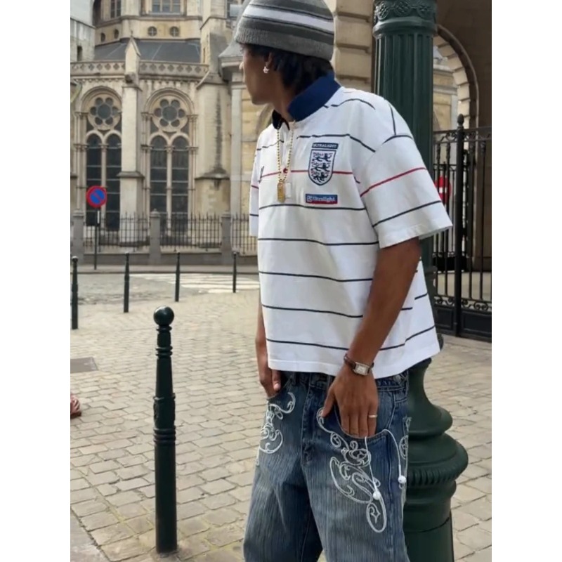 Retro Y2K 2 Pcs Set Street Sty - Embellish Knit recension och pris