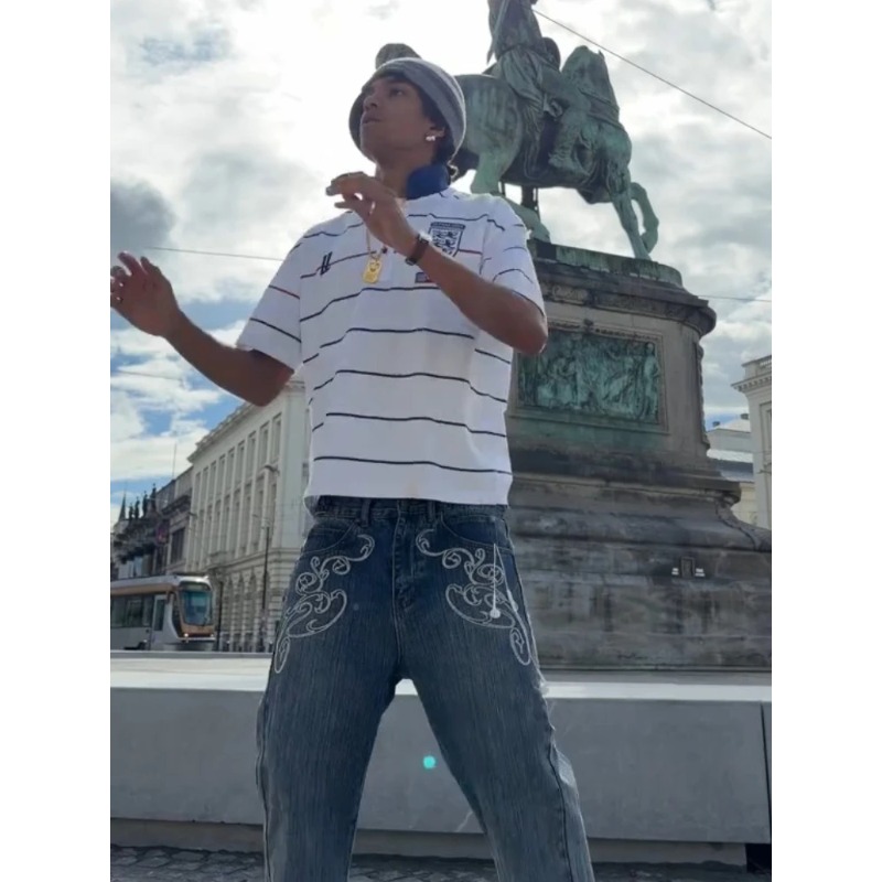 Retro Y2K 2 Pcs Set Street Sty - Embellish Knit recension och pris