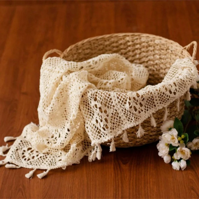 Newborn Photography Props Phot - Tassel Fringe Trim recension och pris