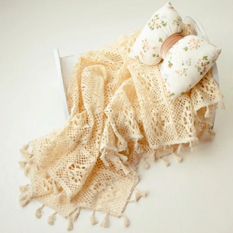 Newborn Photography Props Phot - Tassel Fringe Trim recension och pris