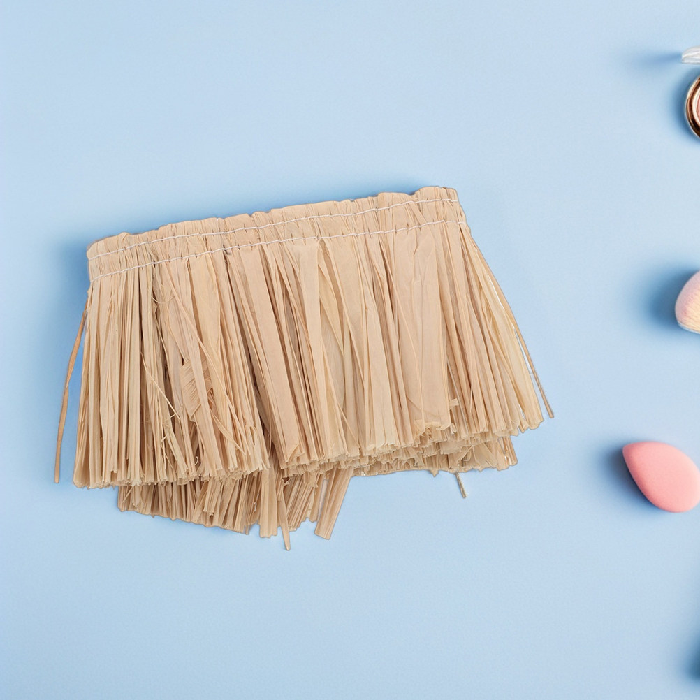2Pcs Raffia Fringe Trim Woven  - Tassel Fringe Trim recension och pris