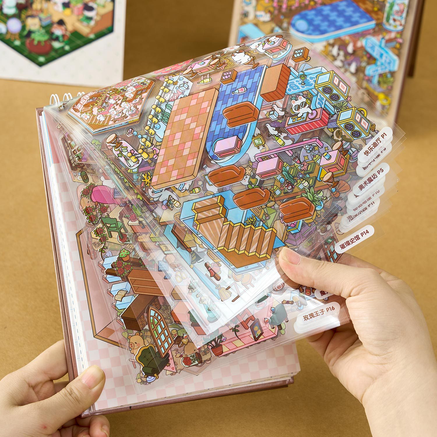 3D Miniature Scene Sticker Boo - Glitter Vinyl Roll recension och pris