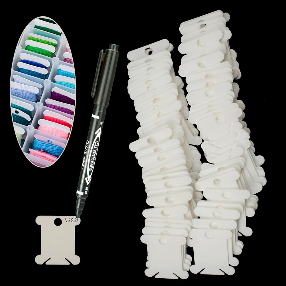 Embroidery Floss Organizer 18  - Craft Embellishment Storage recension och pris