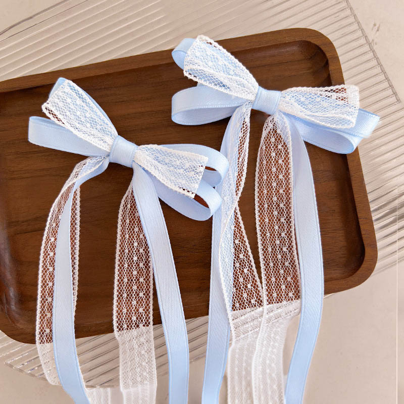 Sweet Children Bowknot Hairpin - Tassel Fringe Trim recension och pris