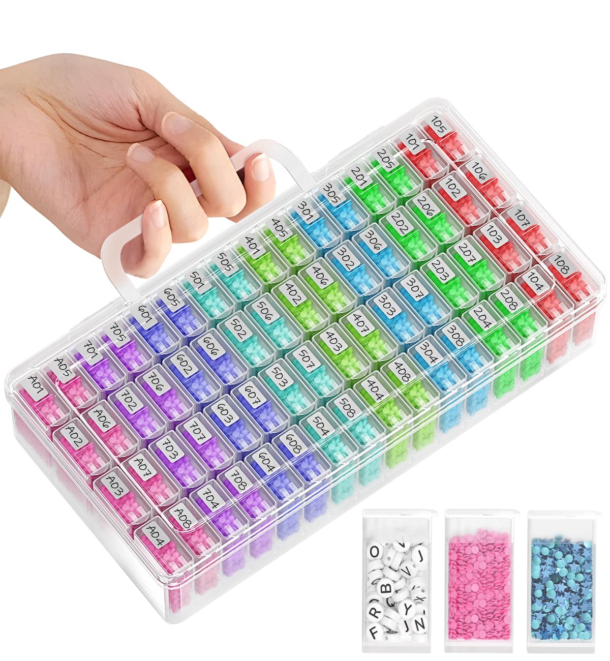 5D DIY Diamond Painting Tools  - Craft Embellishment Storage recension och pris