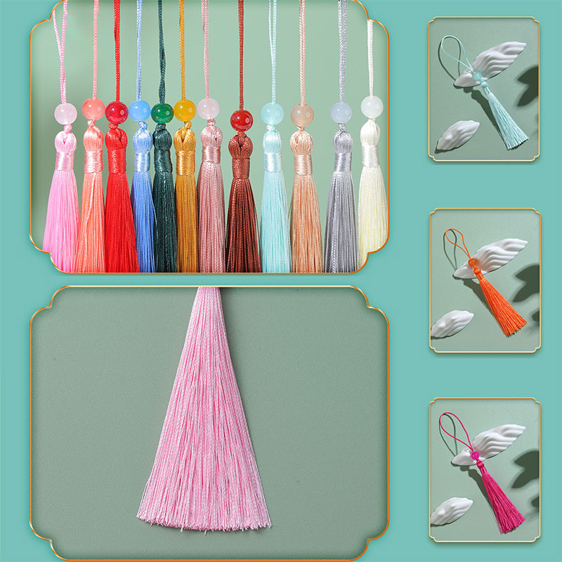 5-100Pcs Bookmark Beaded Tasse - Beaded Trim Fringe recension och pris