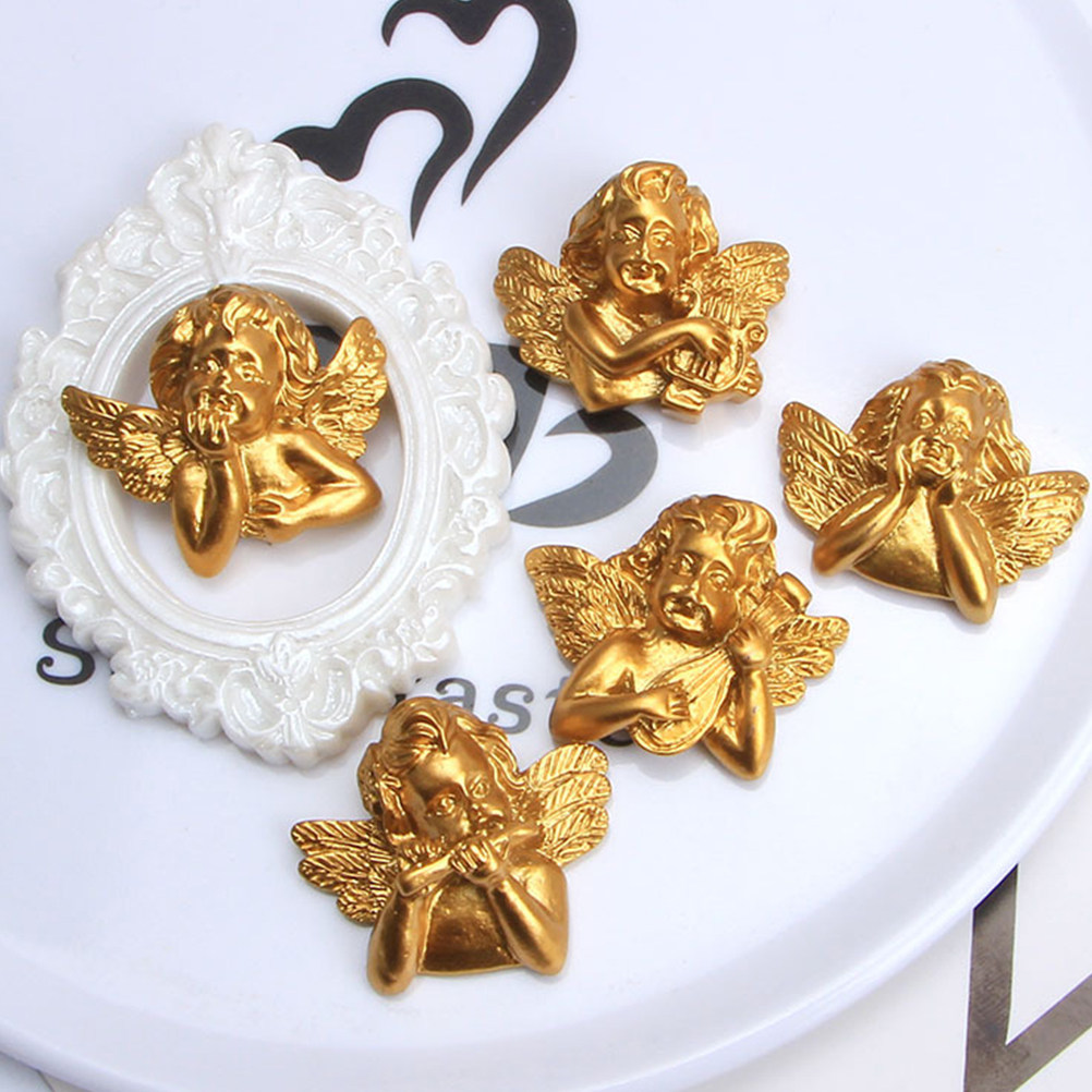15pcs Resin Angel Accessories  - Craft Embellishment recension och pris