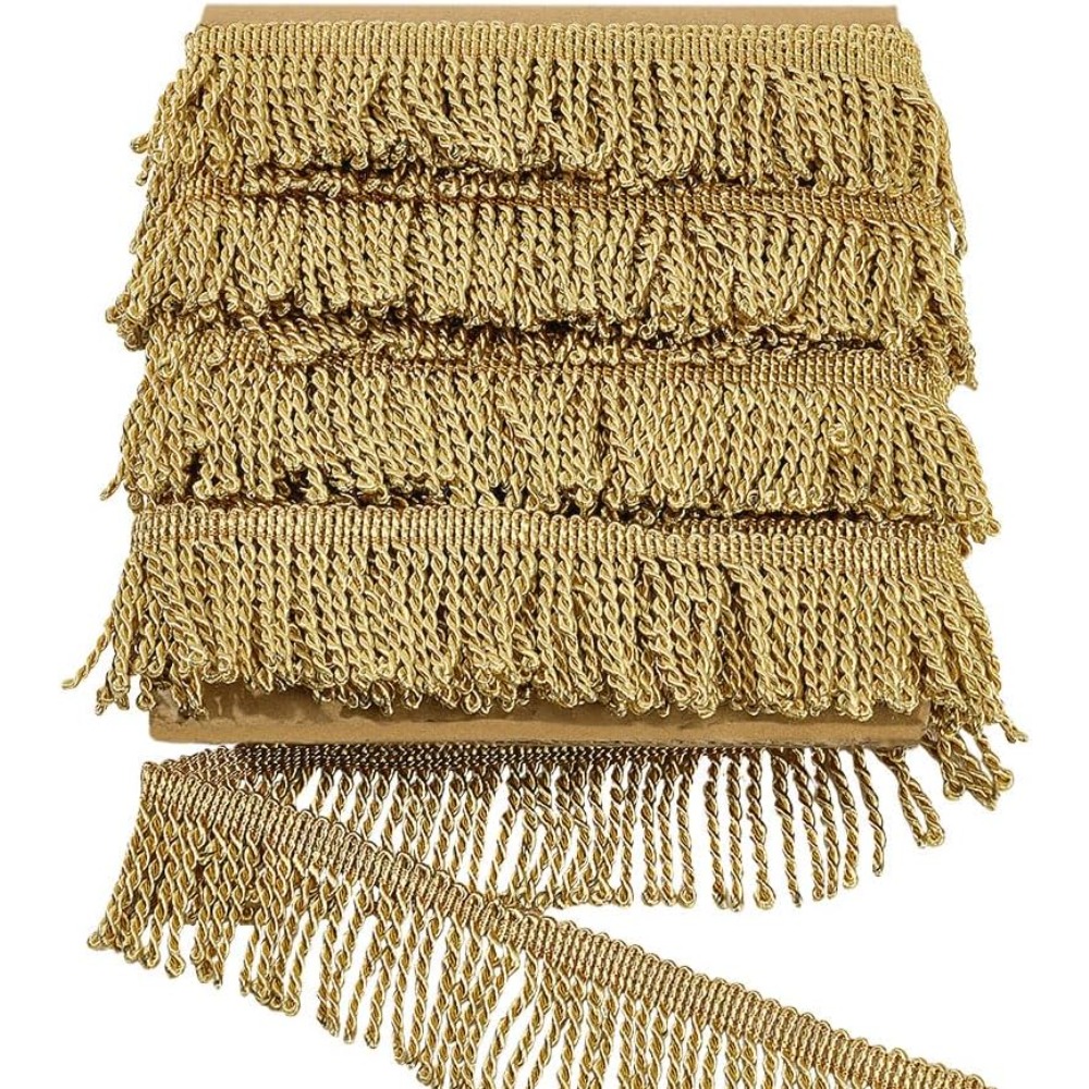 12 Yardsx2.2Inch Fringe Trim C - Tassel Fringe Trim recension och pris