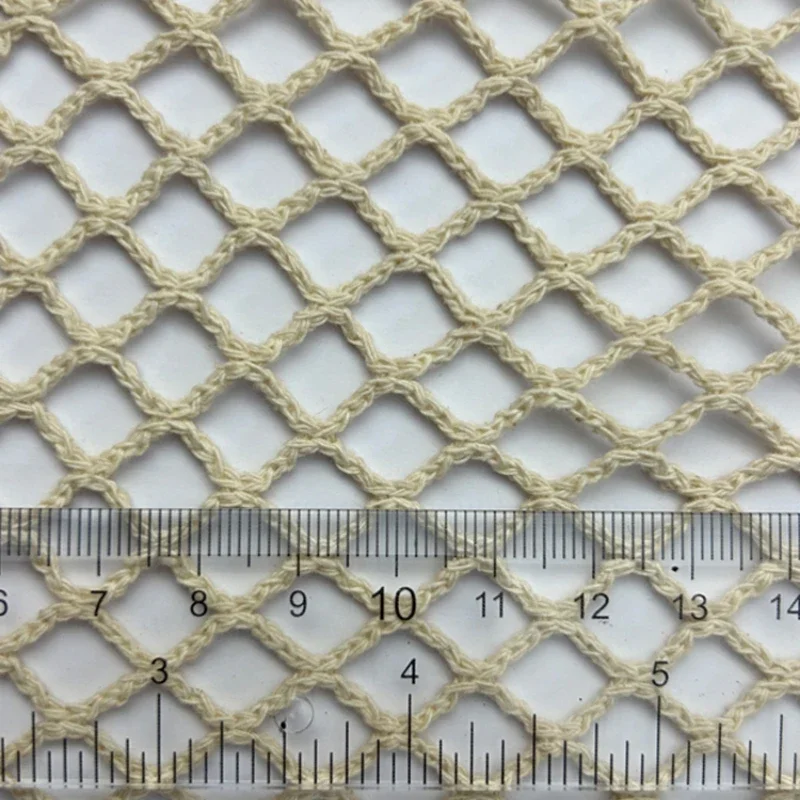 Fishing Net Fabric Cotton Line - Crystal Mesh Fabric recension och pris