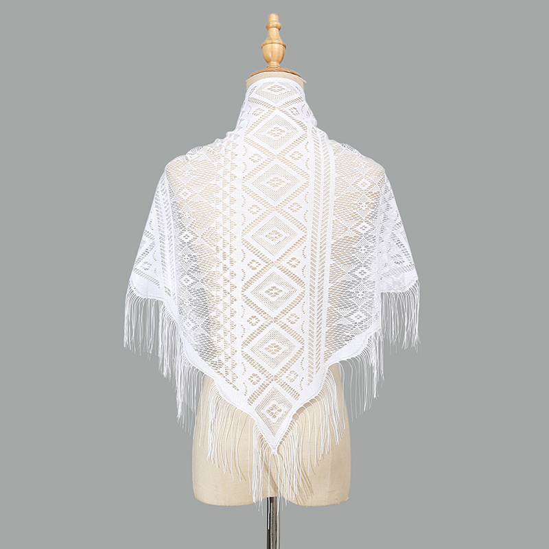 Elegant Tassels Triangular Sca - Tassel Fringe Trim recension och pris