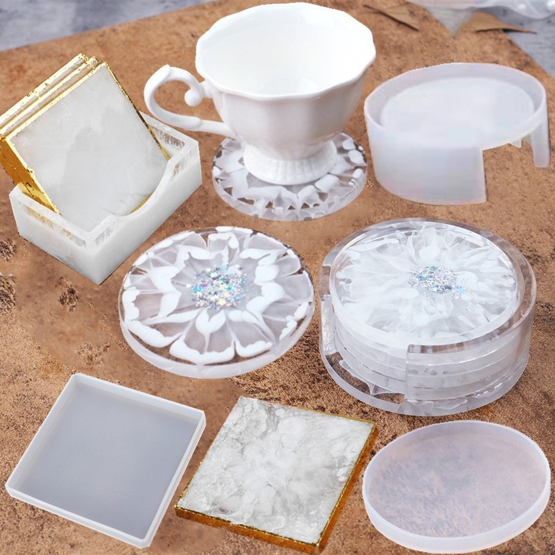 SNASAN Coaster Cup Mat Silicon - Craft Embellishment Storage recension och pris