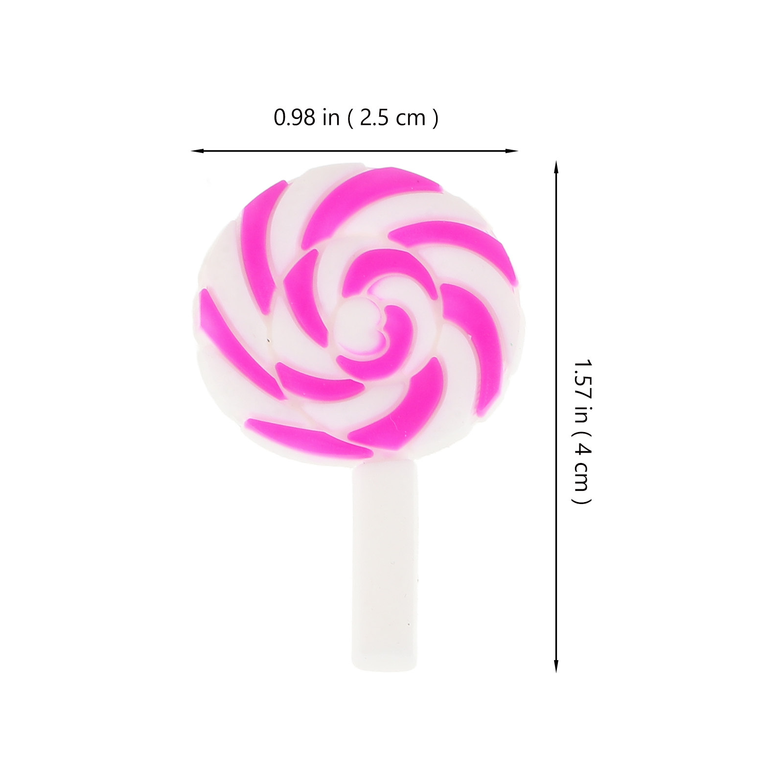 36Pcs Vibrant Rainbow Lollipop - Craft Embellishment recension och pris