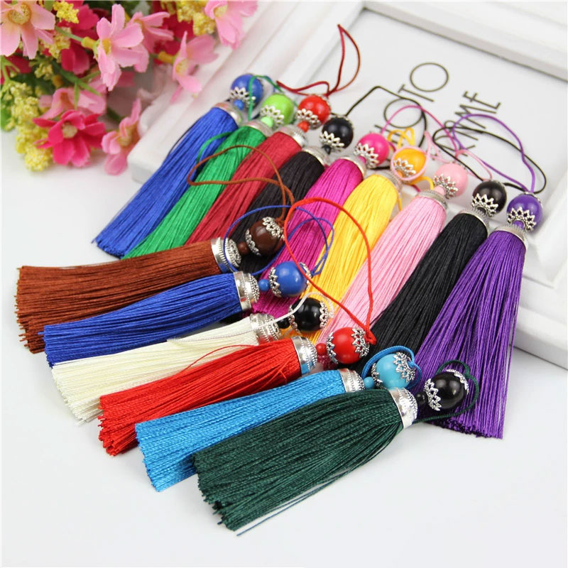 1/3/5pcs Silk Tassel Fringe Br - Beaded Trim Fringe recension och pris