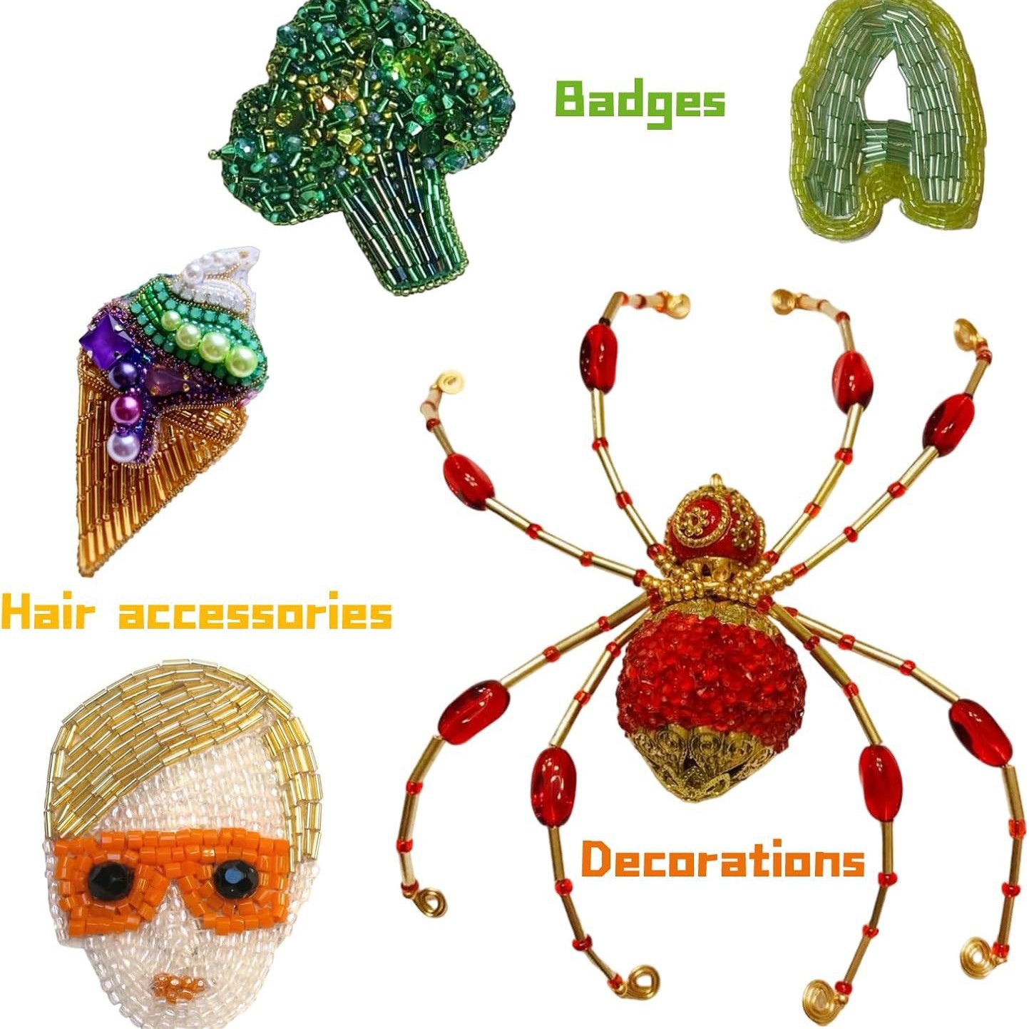 About 6720Pcs/Box 7mm 28 Color - Craft Embellishment Storage recension och pris