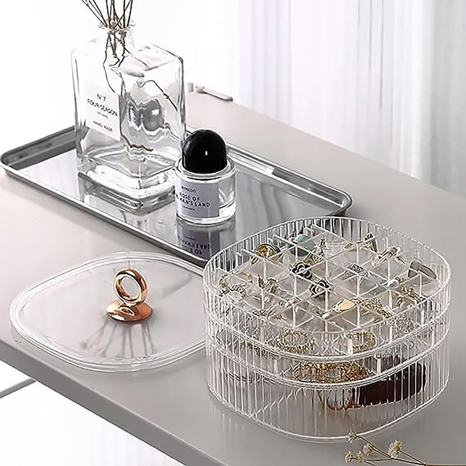 Jewelry Box, Jewelry Organizer - Craft Embellishment Storage recension och pris