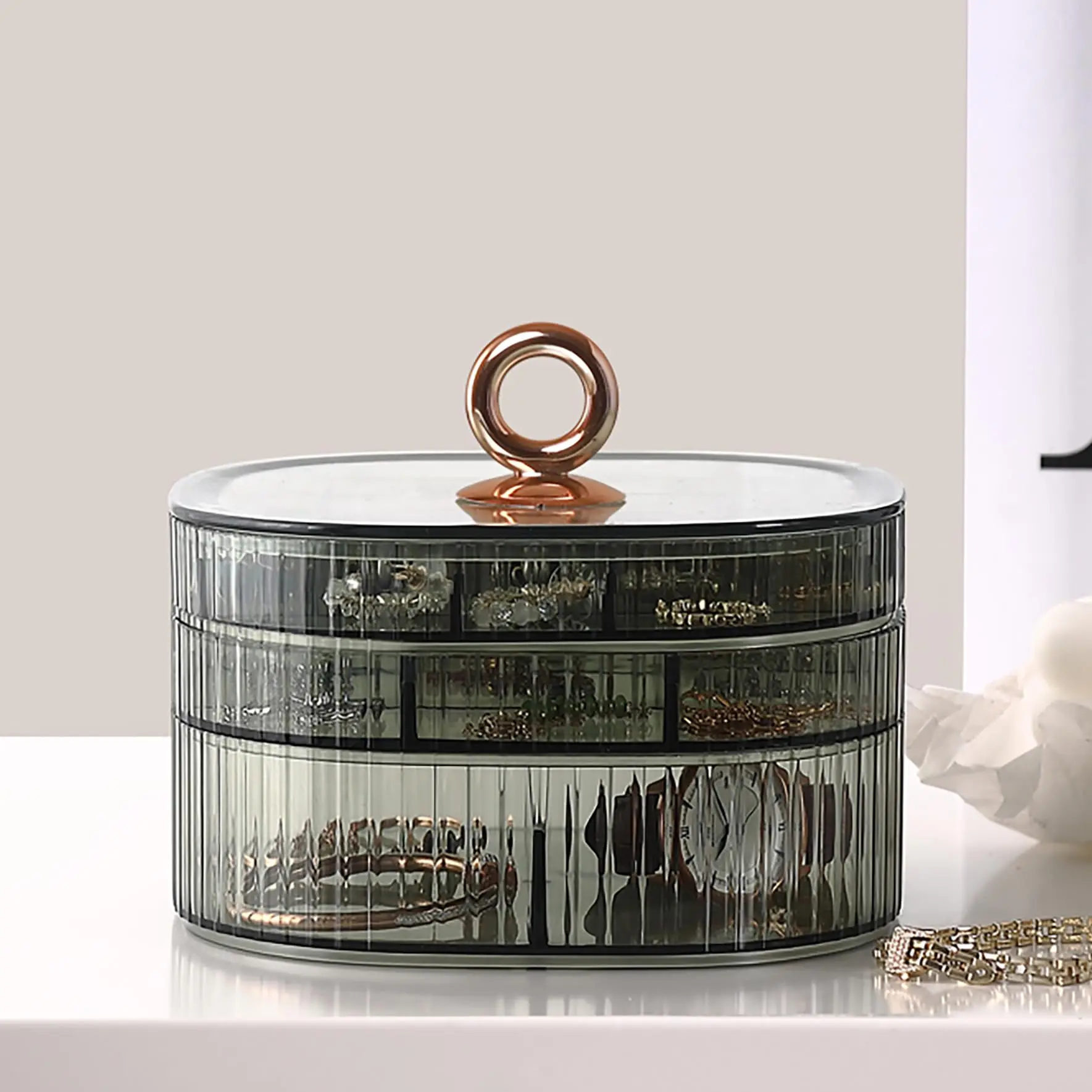 Jewelry Box, Jewelry Organizer - Craft Embellishment Storage recension och pris