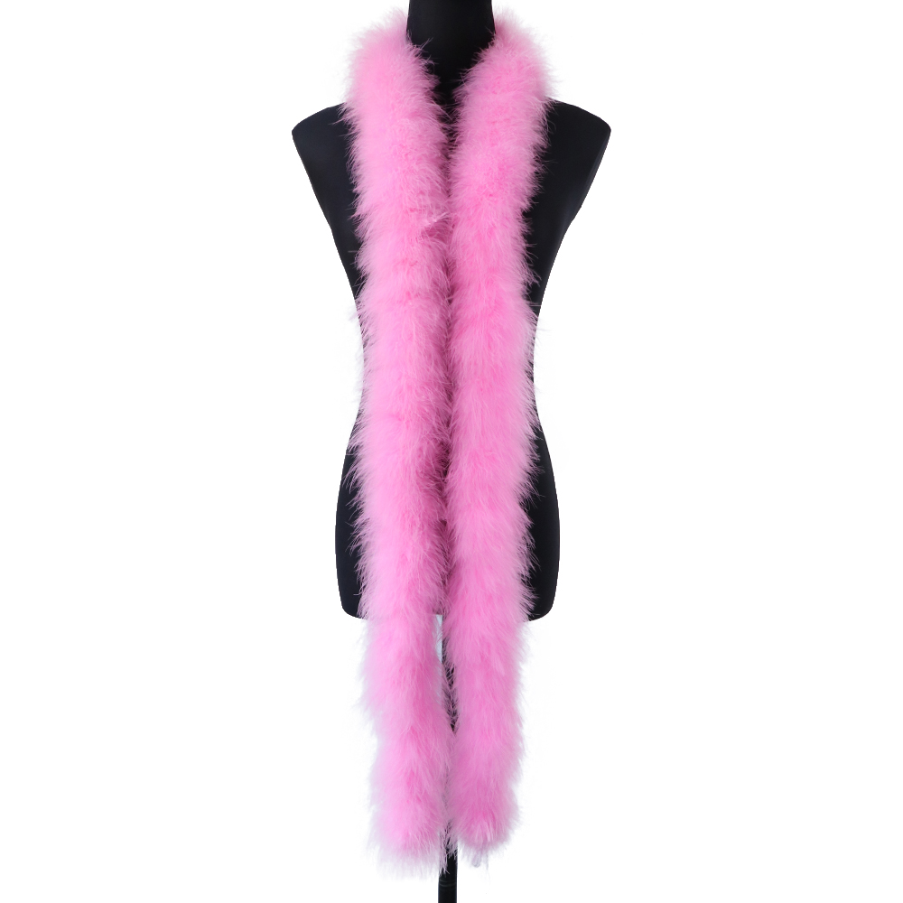2M 50g Red Fluffy Turkey Marab - Feather Trim Marabou recension och pris