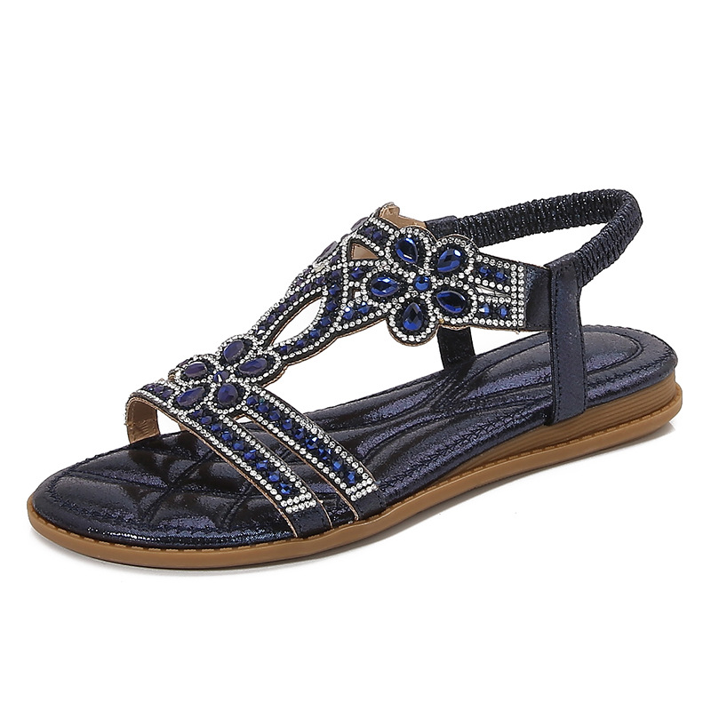 Big Size Openwork Sandals Bohe - Sew On Rhinestone recension och pris