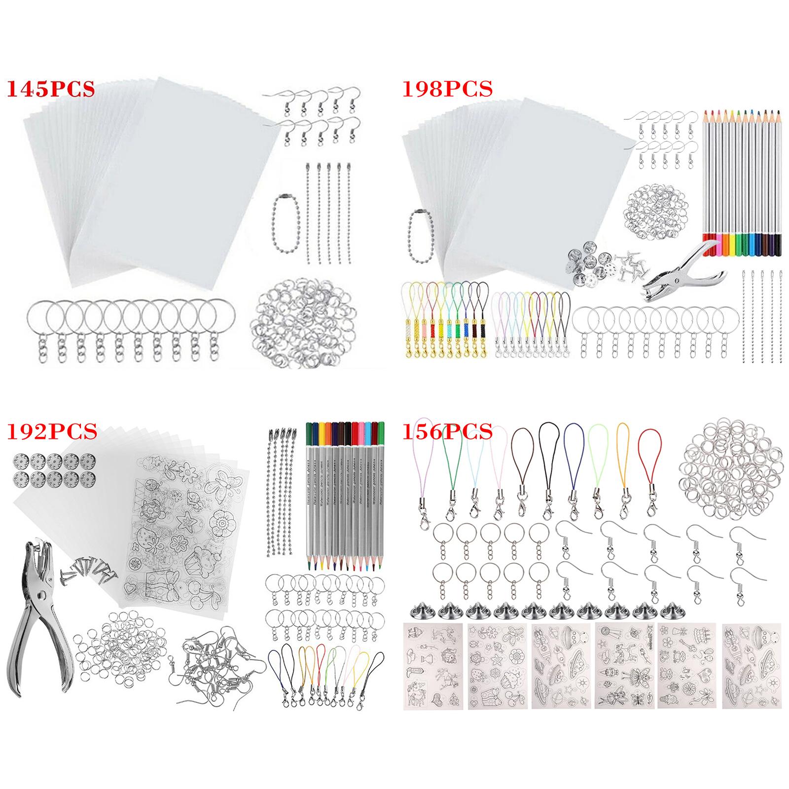 Heat Shrink Plastic Set Film f - Craft Embellishment recension och pris