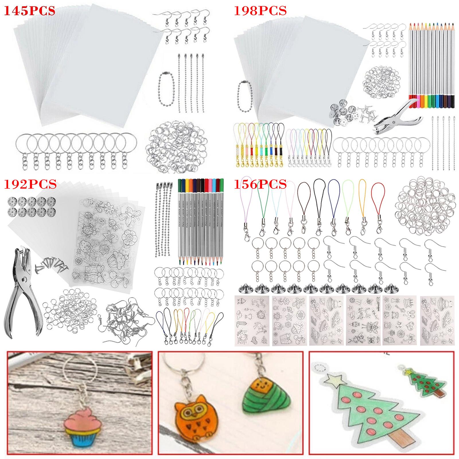 Heat Shrink Plastic Set Film f - Craft Embellishment recension och pris